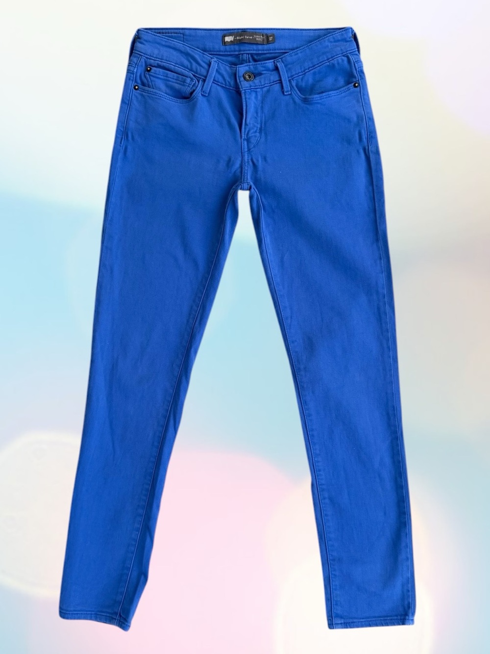 Levi's Electric Blue Skinny Jeans